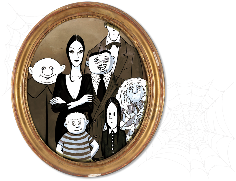 locandina di La Famiglia Addams il musical